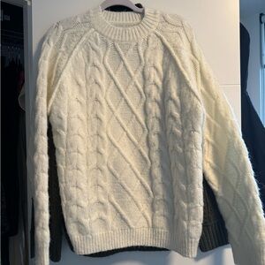 ASOS Cream Knitted Sweater